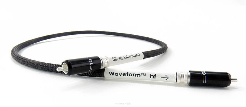 Tellurium Q waveform HF Silver Diamond 1m